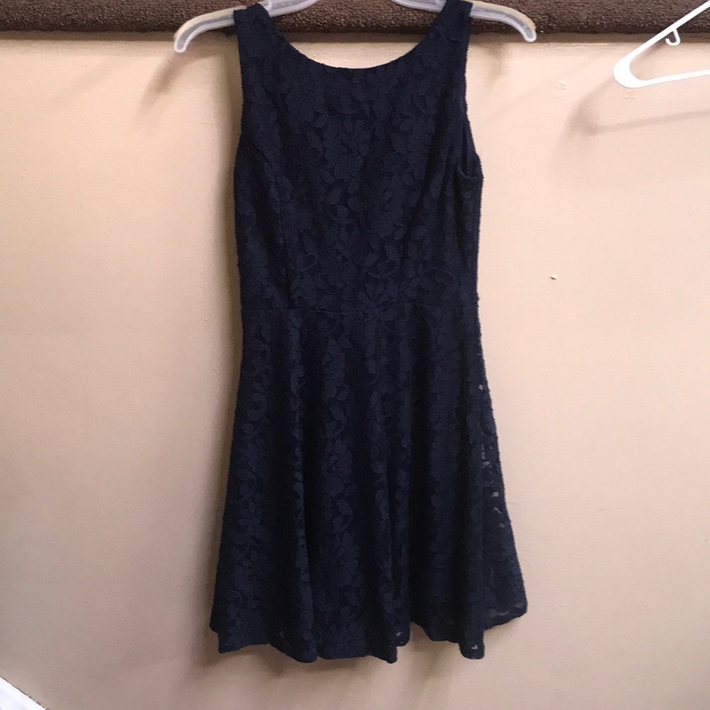Blue dress